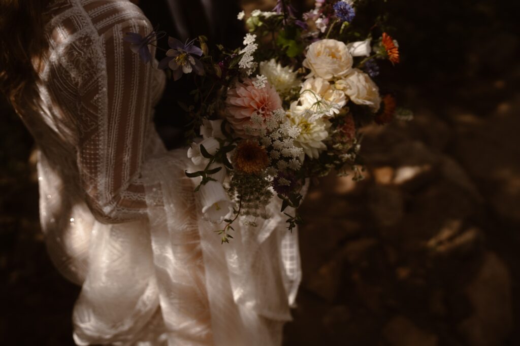 artistic photo of bouquet by Marigold in Idaho Springs, Colorado