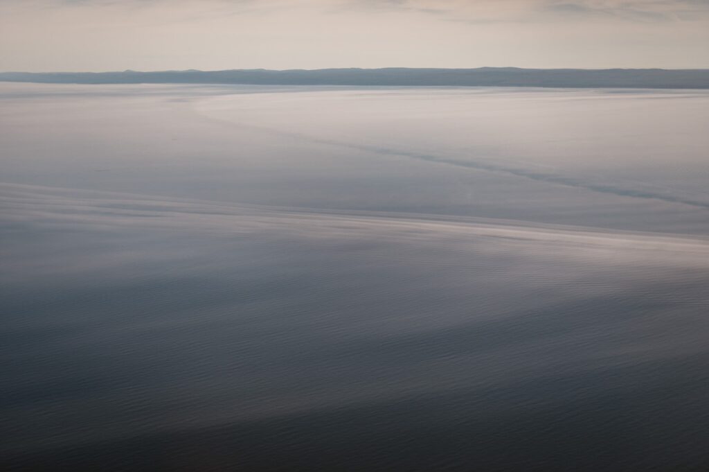 Aerial View of Lake Michigan