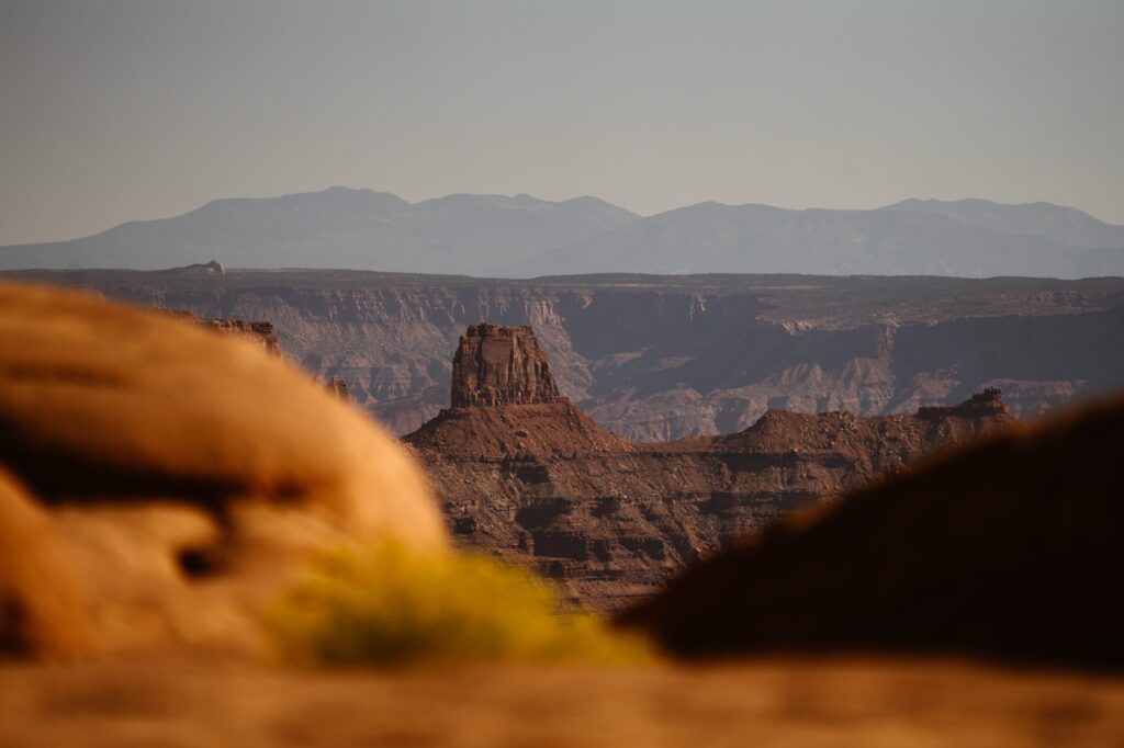View from Dead Horse Point State Park in Moab, Utah