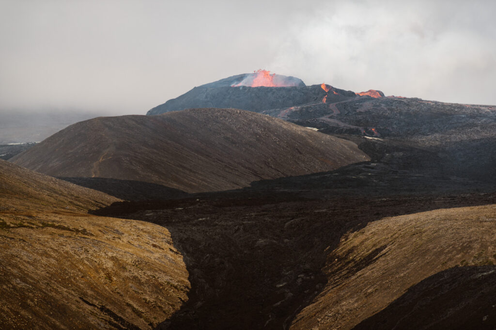 Iceland volcano elopement