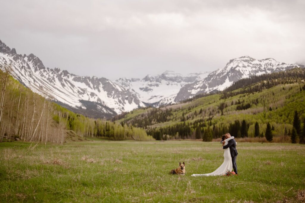 Ouray, Colorado destination elopement in the mountains